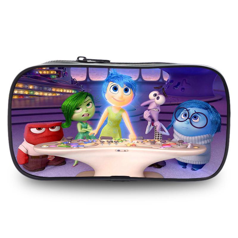 Inside Out 2 Student Large Capacity Pencil Case Oxford Cloth Durable Pouch