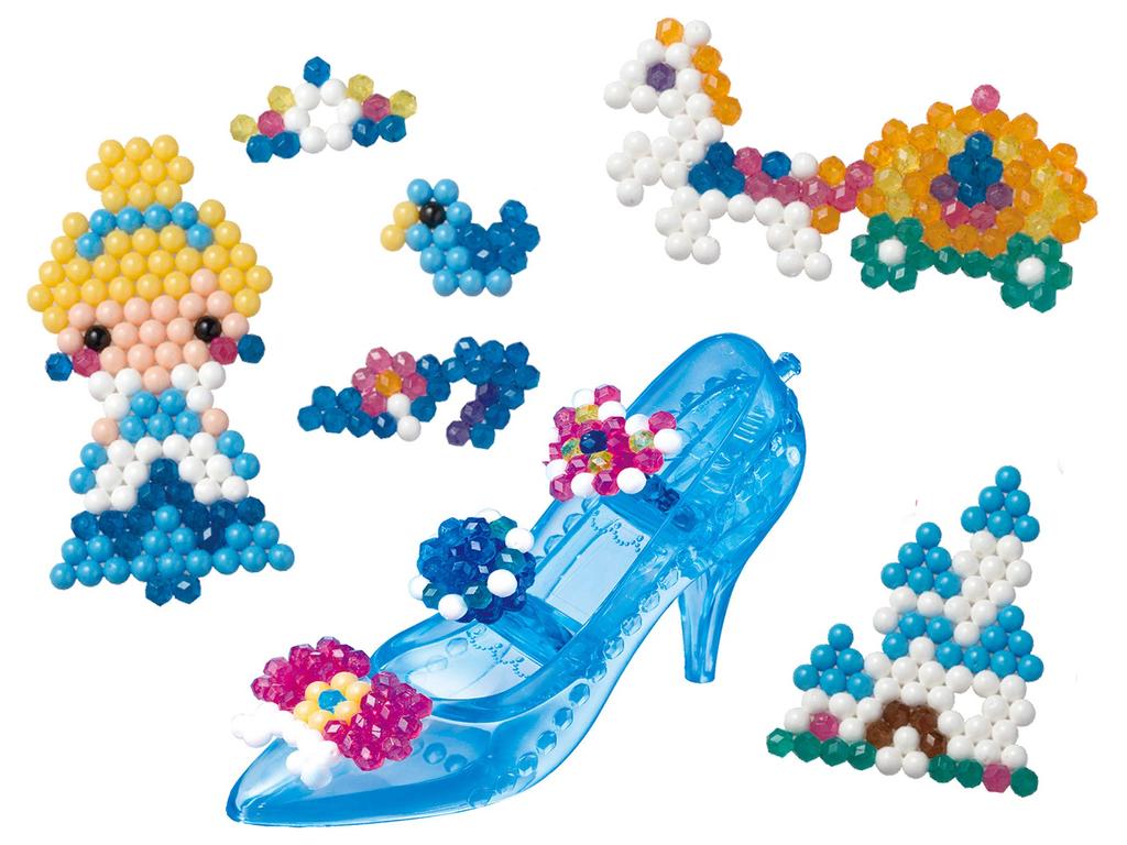 Aquabeads Character Sold Separately Beads Set and Glass Shoes ST Mark Certification Ages 6 and Up Toy Water Sticks with Water Making Toy Aquabeads