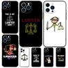 Gesetz Anwalt Richter Gerechtigkeit Fall Für Apple iPhone 12 13 Mini 11 14 15 16 Pro Max Plus X XR XS Max Hülle
