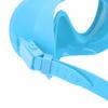   Diving Goggles Anti Fog Tempered Glass Snorkeling Dive Mask with Silicone Strap Foldable Panoramic View Swim Goggles