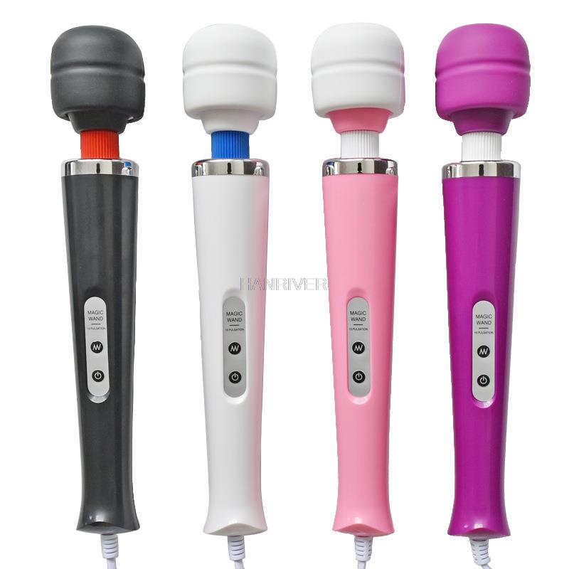 New 10 Speeds Magic Wand Massager,Big Magic Wand Massage Stick AV Vibrators Sexy Clit Vibrator Sex Toys for Women 32 *