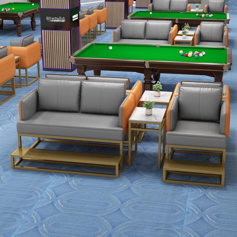 Luxury Two-Seater Billiard Lounge Sofa