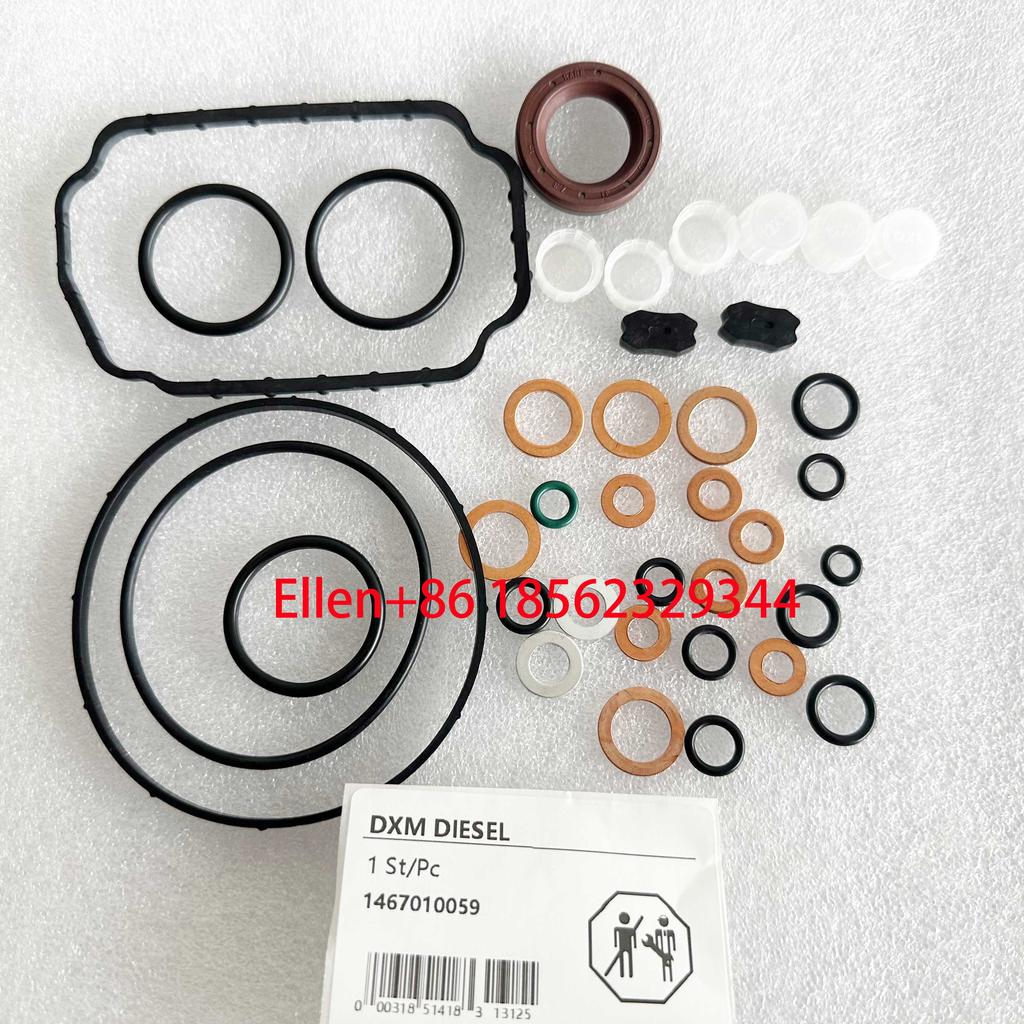 10pcs Diesel VE Fuel Pump Gasket Kit 1467010059 Oil Pump Repair Kits 1 467 010 059 Washer Shim Seal with O-ring