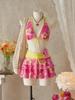 Chic European & American Print Bikini Three-Piece Swimsuit Set