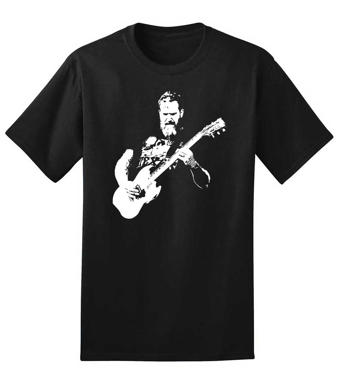 New Brent Hinds Mastodon Band Cotton Black All Size T Shirt Unisex C800 XL