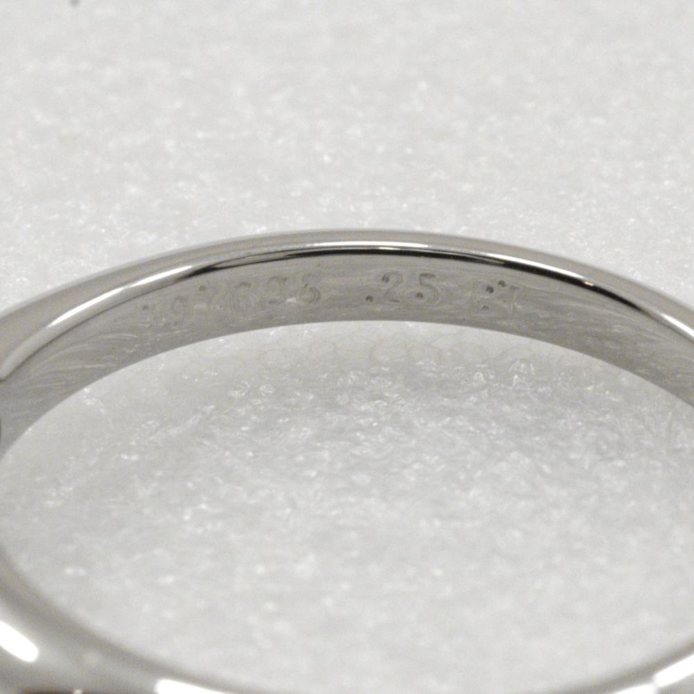 TIFFANY&Co. Solitaire Ring Pt950Platinum/diamond #4.9(US Size) 3.2g Women Used