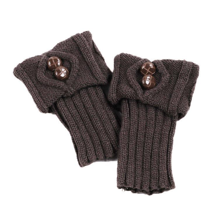 

Жіночі короткі гетри В’язані гачком Манжети Ботильйони Топпери В’язані оздоблення Черевики Шкарпетки Великобританія One Size темно-сірий колір