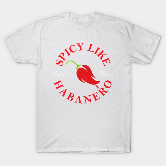 habanero red t shirt