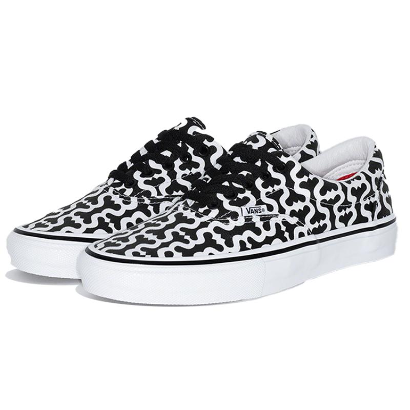 Vans Supreme X Vans Era 'Monogram S Black' Sneakers VN0A5KRV5XH