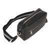 Messenger Shoulder Bag Fashionable PU Leather Large Capacity Messenger One Shoulder Bag Black PU