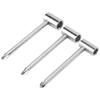 3PCS Guitar Rod Wrench Iron 7MM  8MM  6.35MM Universal Instrument Adjustment ToolSilver