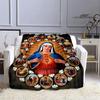 Virgin Mary Faith Print Blanket Flannel Soft Comfort Blanket Home Travel Blanket Kids Warm Blanket picnic blanket birthday gift