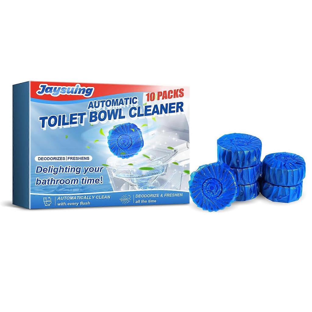 2026 New Automatic Toilet Bowl Cleaner - Effective Blue Deodorizer Flush Cleaner, Long Lasting Toilet Cleaner Tablets