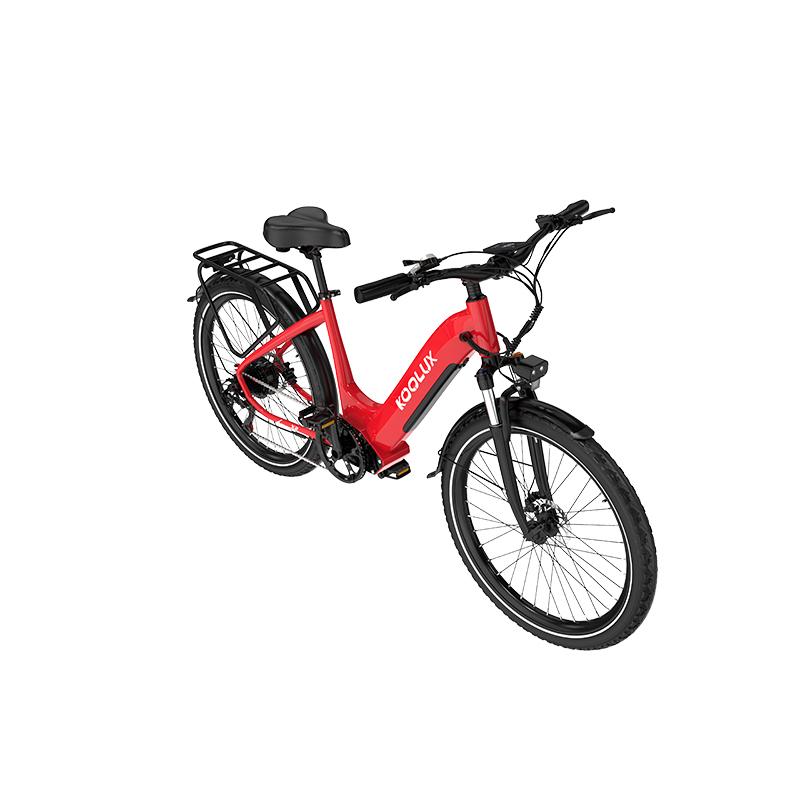 KOOLUX X2 Multi Terrain Electric Bike With TowSeat 48V13.5Ah  500W E-Mountain Bike 26 Inch Road Tires Adult City Commuting Electric Bicycle