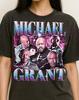 Michael Grant Shirt, 90s Vintage Retro Bootleg Michael Grant T-Shirt, First Responder Hero Tee, TV Drama Character Shirt