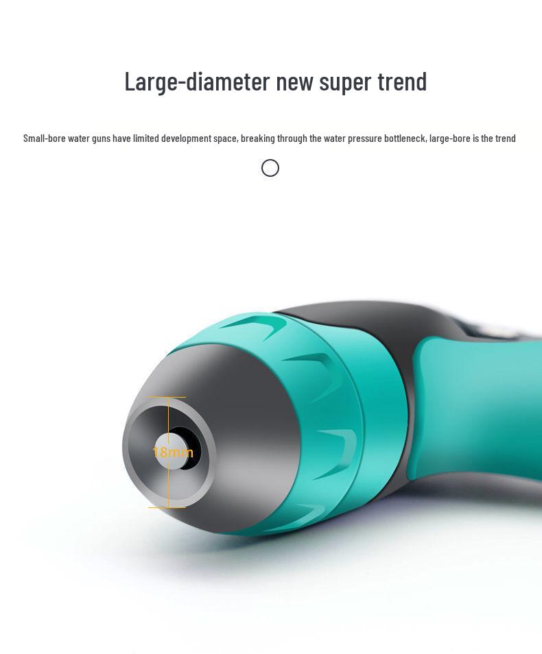 High-Pressure Household Car Wash Spray Gun with Hose