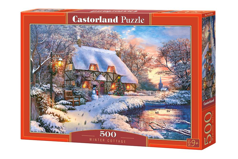 Puzzle 500 pieces B-53278 Winter Cottage
