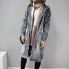 Autumn Thick Warm Hooded Basic Coats Women Sweatshirts Casual Loose Lady Winter Long Black Winter Fleece Hoodies Femme