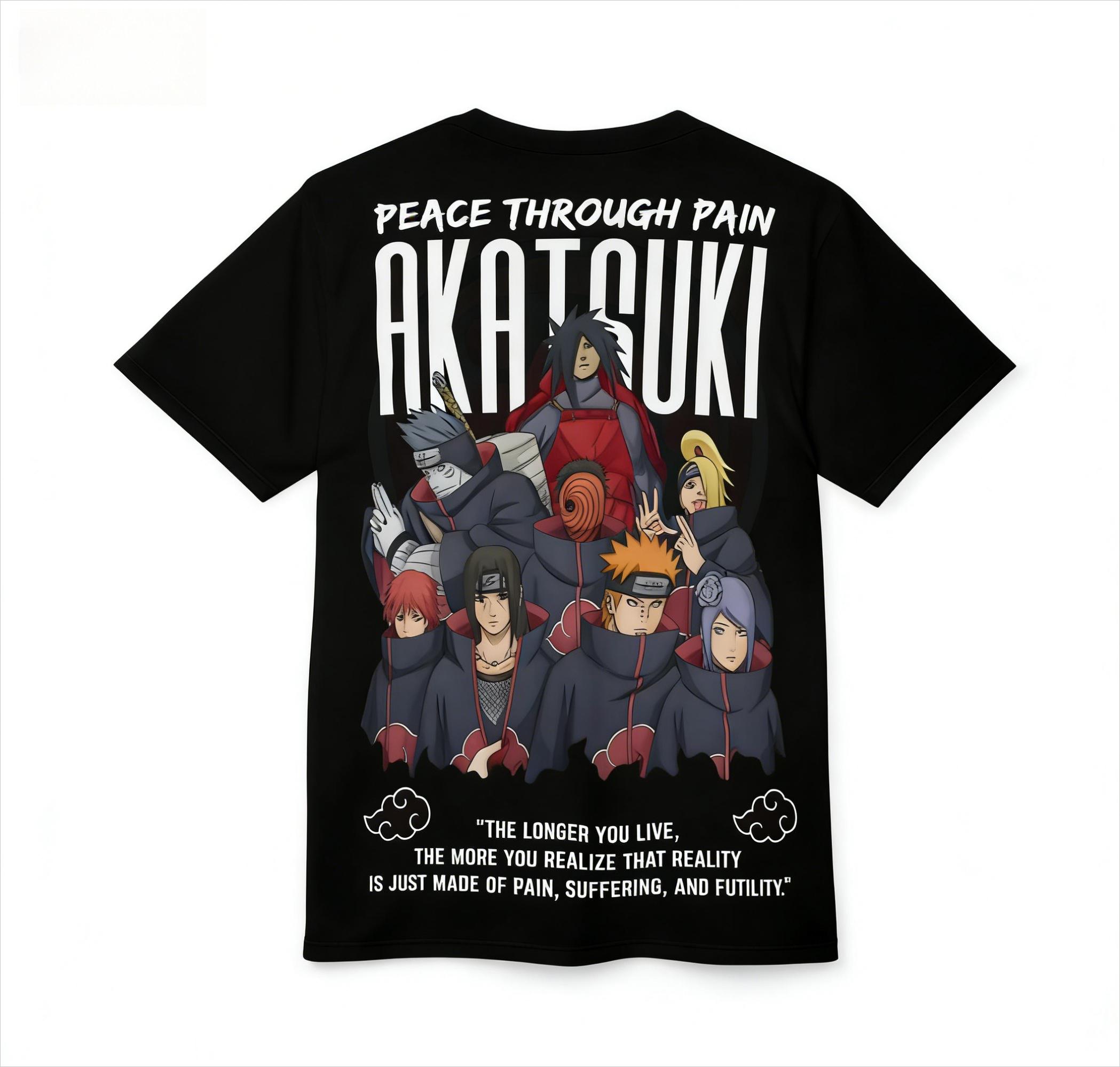 Anime Vintage Special Unisex Tshirt Naruto Inspired Fan Made Shirt  Anime Tee Anime Streetwear Tees Graphic Anime Tee XL