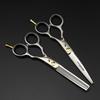 6.0 Inch Matte, Hair Scissors, Hair Scissors, Flat Scissors, Bangs Scissors, Tooth Scissors, Thin Scissors