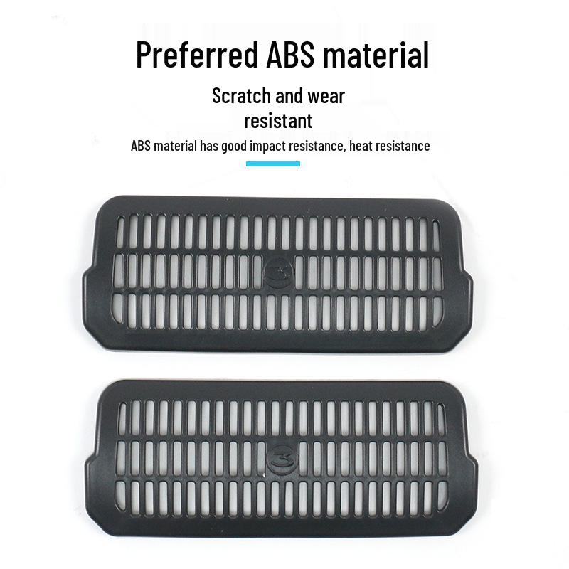 Tesla Model 3 Facelift Under-Seat Air Vent Cover (Anti-Clogging)