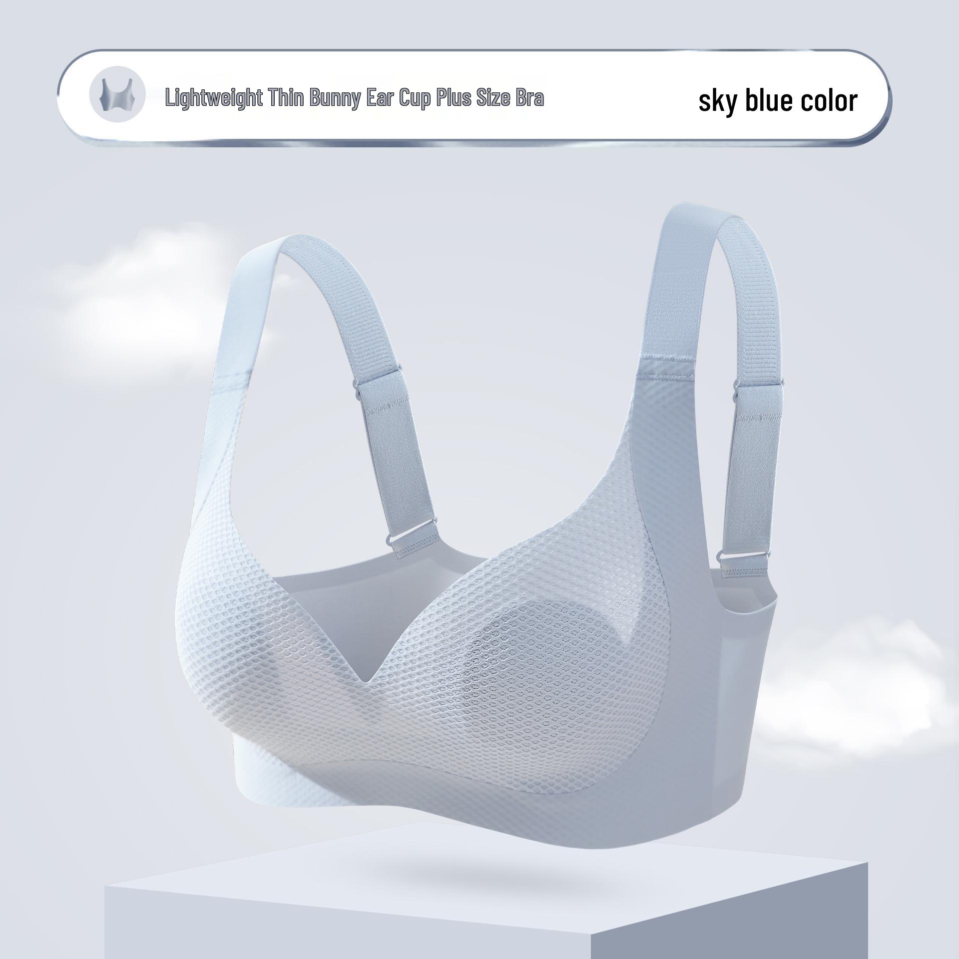 

Легкий кружевной бюстгальтер большого размера с ушками кролика: Похудение, Бесшовный, Дышащий, Приятный к коже, Удобный, Мягкая поддержка для женщин XL: 36D/38BC