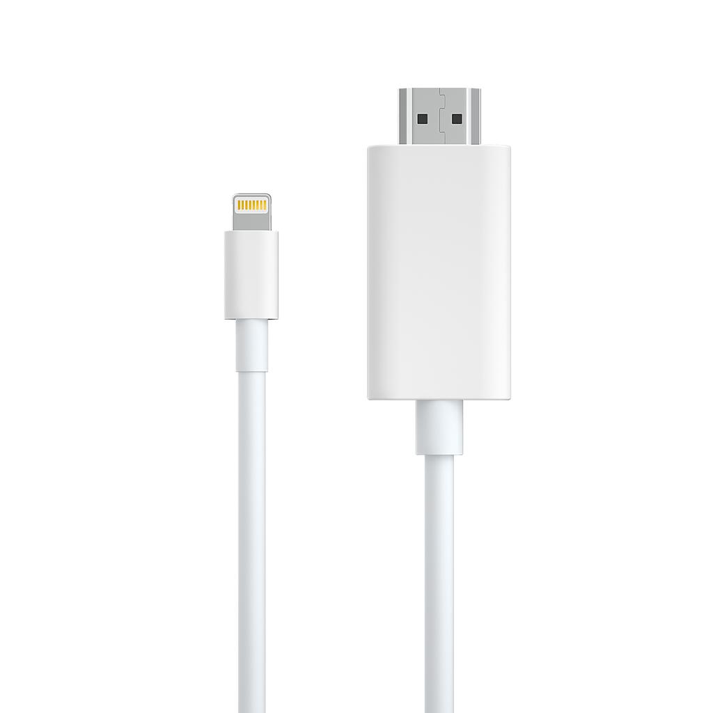 4m Lightning to HDMI Cable 2K HD Digital AV Adapter Sync Screen Connector for iPhone to TV Projector