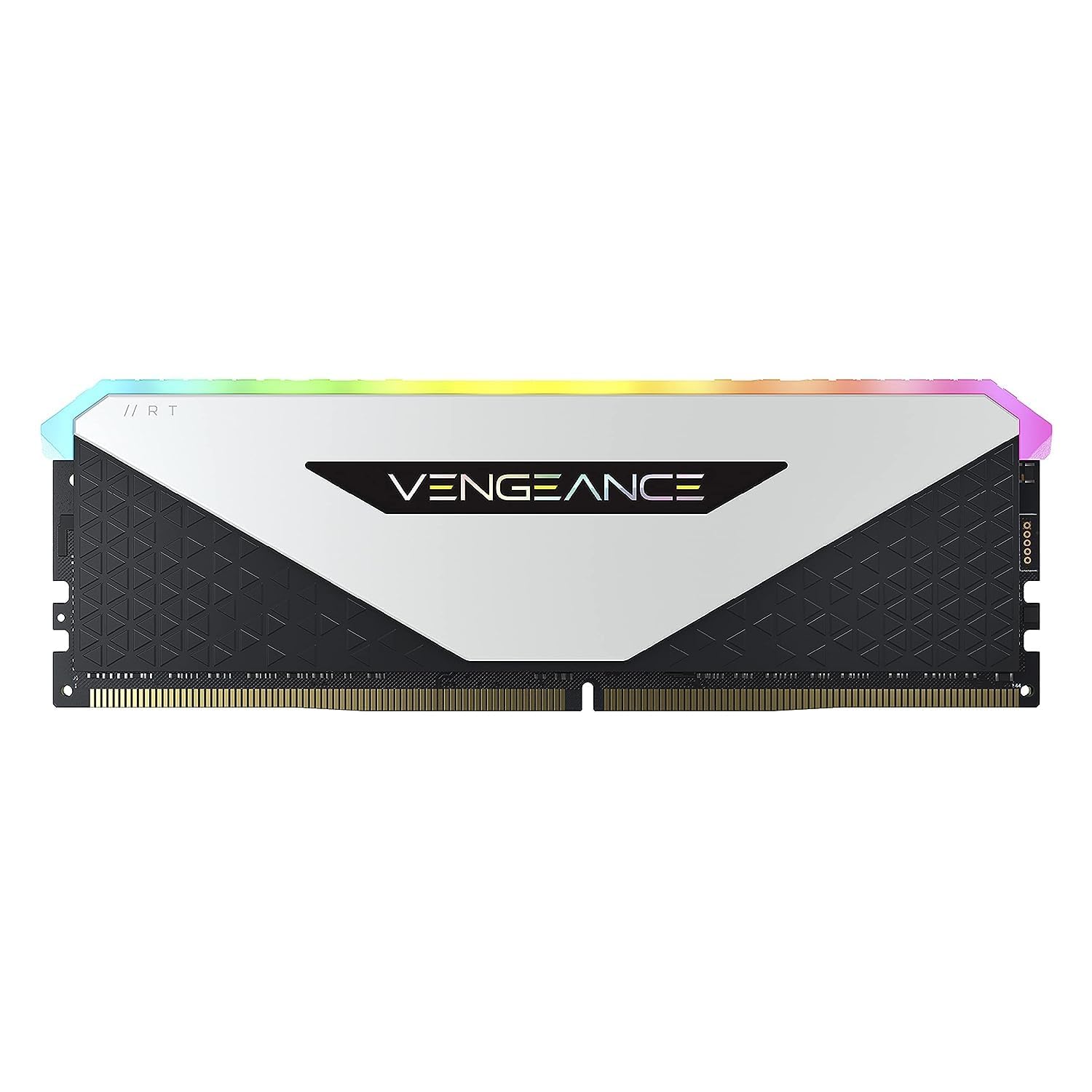 

CORSAIR 3200MHz CL16 Desktop PC Memory VENGEANCE RGB RT White 16GB x CMN16GX4M2Z3200C16W New Model Optimized for DDR4-16GB [8GB 2] (2021 AMD) білий