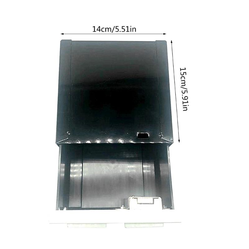 Sichere Wandaufbewahrungsbox Form einer gefälschten Steckdosenbox Schlüsselhalter Stash Box Outdoor Schlüsselaufbewahrung Halter Schmuckhalter Damen