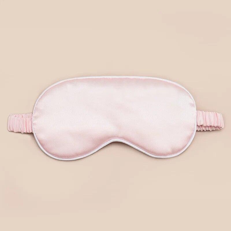 Double-sided Imitation Silk Eye Mask Breathable Sleep Light-blocking Eye Mask Amazon Multi-color Gift Wrap Sleeping Eye Mask