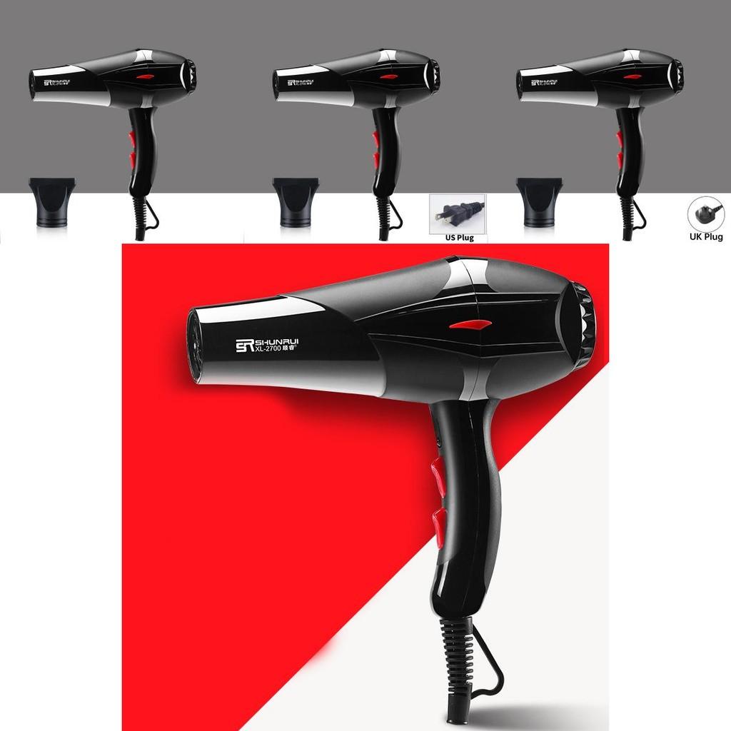 Professional Hair Dryer With Concentrator Nozzle For Home And Salon Use