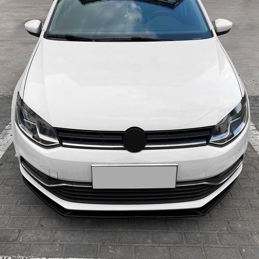 Front Bumper Spoiler Body Kit Diffuser For VW Polo 6R 6C 2009 2010 2011-2017 Front Lip Chin Splitter Protector Cover
