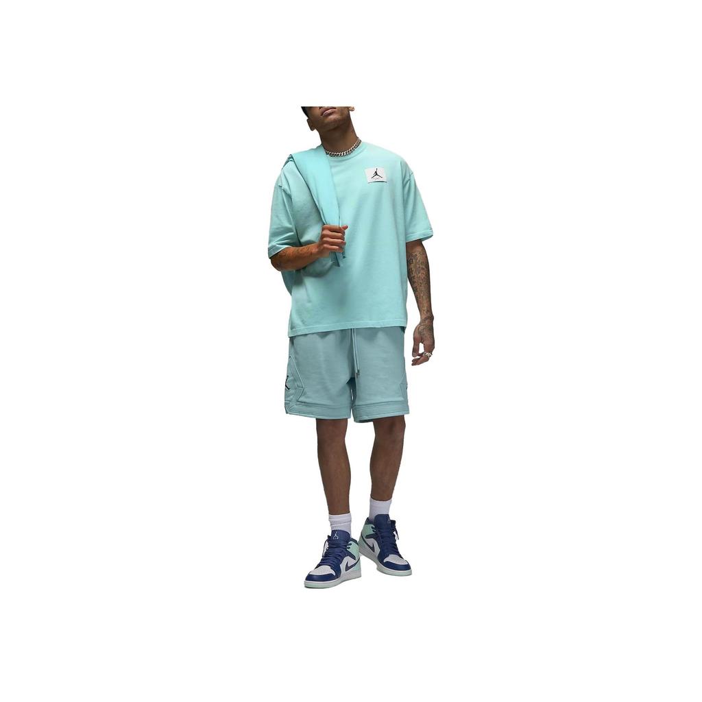 Jordan Flight Essential Crew Neck Short Sleeve T-Shirt Men Tops Light-Blue DZ0605-464