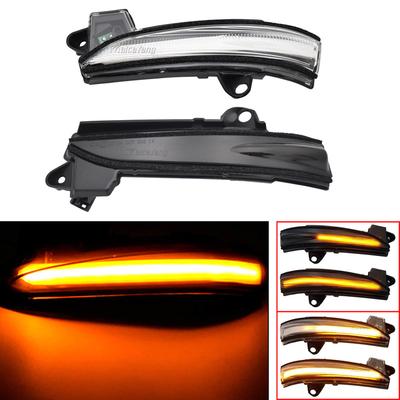 1 Pair LED Dynamic Turn Signal Side Mirror Blinker Indicator Sequential Light For Ford Mondeo Fusion 2013 2014 2015 2016-