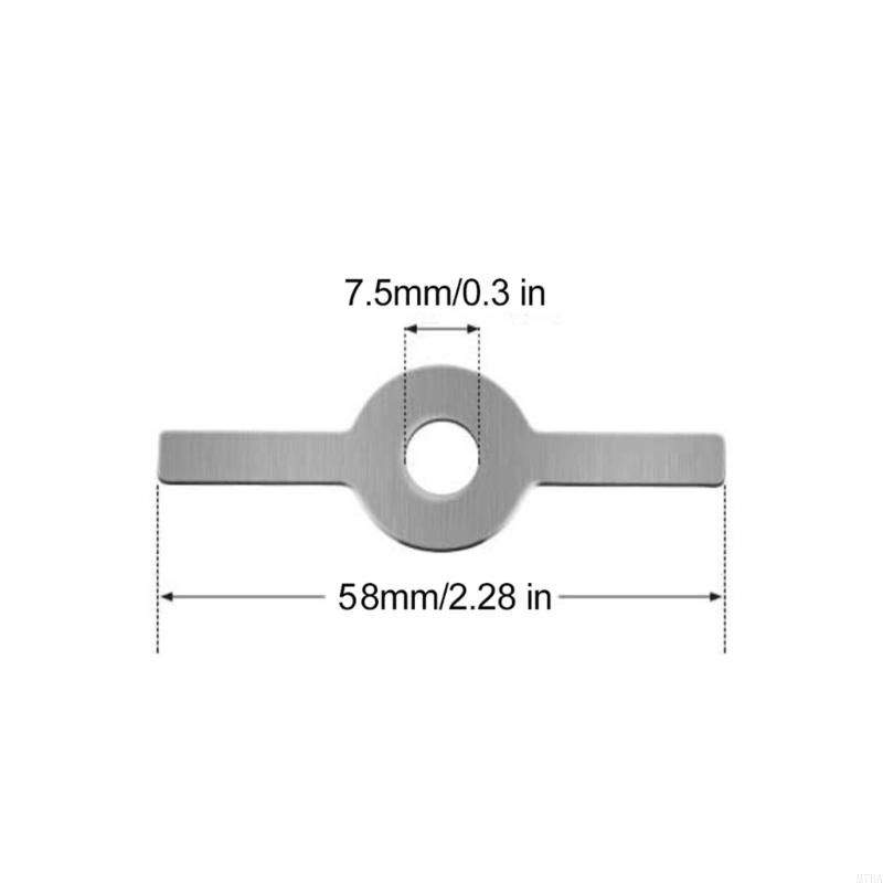 M7BA Plaque Disque Couteau Hachoir de Cuisine avec Trou Plaque Broyeuse Broyeur