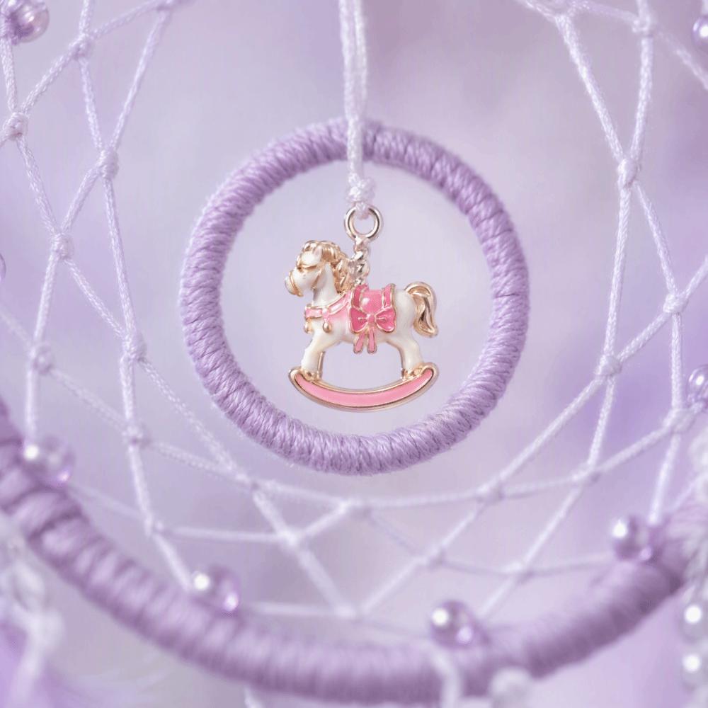 20.47in Dream Catcher Wall Hanging Purple Vintage Dream Catcher Car Interior
