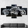 Lienzo de Motocicleta Vintage Clásico de 5 Piezas Impresión de Cinco Paneles Póster de Arte de Pared Moderno Imagen Decoración del Hogar Regalo Para Él Para Ella