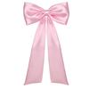 110CM Satin Big Bow for Backdrop Coquette Birthday Party Wedding Engagement Bachelorette Baby Shower Christmas Tree Topper Decor