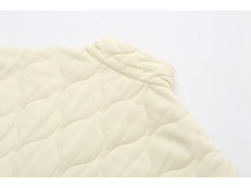 2025 Urban Casual gewaschene Baumwoll-Steppjacke für Damen - Herbst/Winter Kollektion