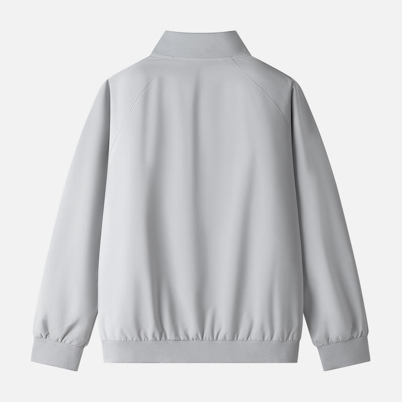 Übergröße Bedruckte Stehkragenjacke Herren Frühling und Herbst und Winter Amerikanische Baseballjacke Herren Arbeits-Top