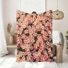 Fiori Rinfrescanti Estivi Coperta Fresca Morbida Coperta da Lancio per Casa Camera da Letto Letto Divano Picnic Viaggio Ufficio Coperta di Riposo Regalo