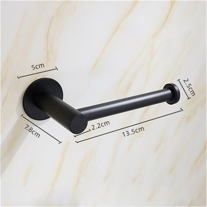 Toilet Wall Mount Toilet Paper Holder Stainless Steel Bathroom Kitchen Roll Paper Accessory Tissue Towel Accessories Holders