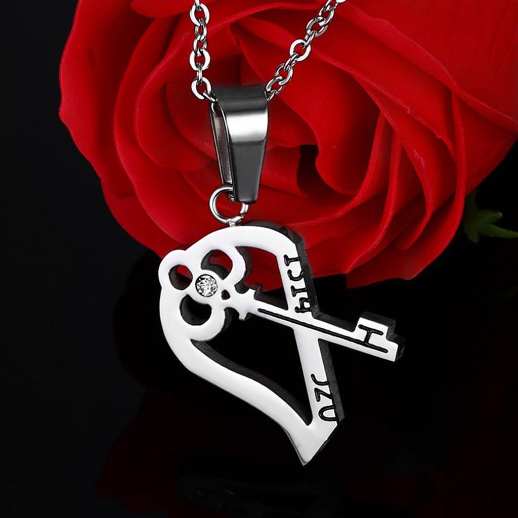 Her Matching Puzzle Stainless Steel Couples