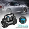 Car Tire Inflator Auto Air Pump for Car Tires Truck Tire Inflator with Digital Pressure Gauge and Led Light Auto Tire Tools