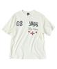 TRAVEL Glory Remains Pigment Henley Neck Short Sleeve T-Shirt Cream
