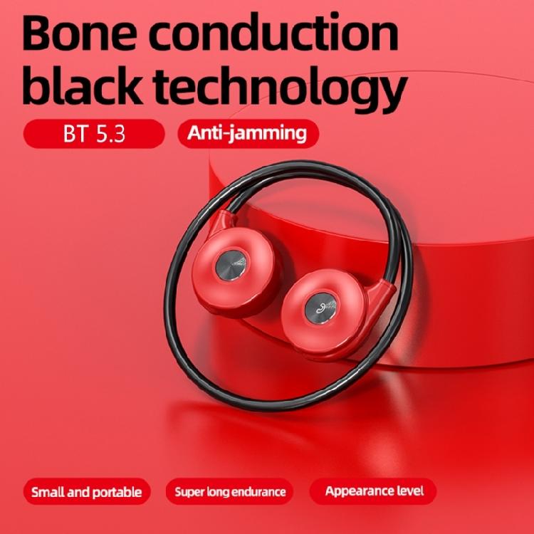 Bone Conduction Headphones Waterproof Open Ear Earbud Earpiece Noise Canceling