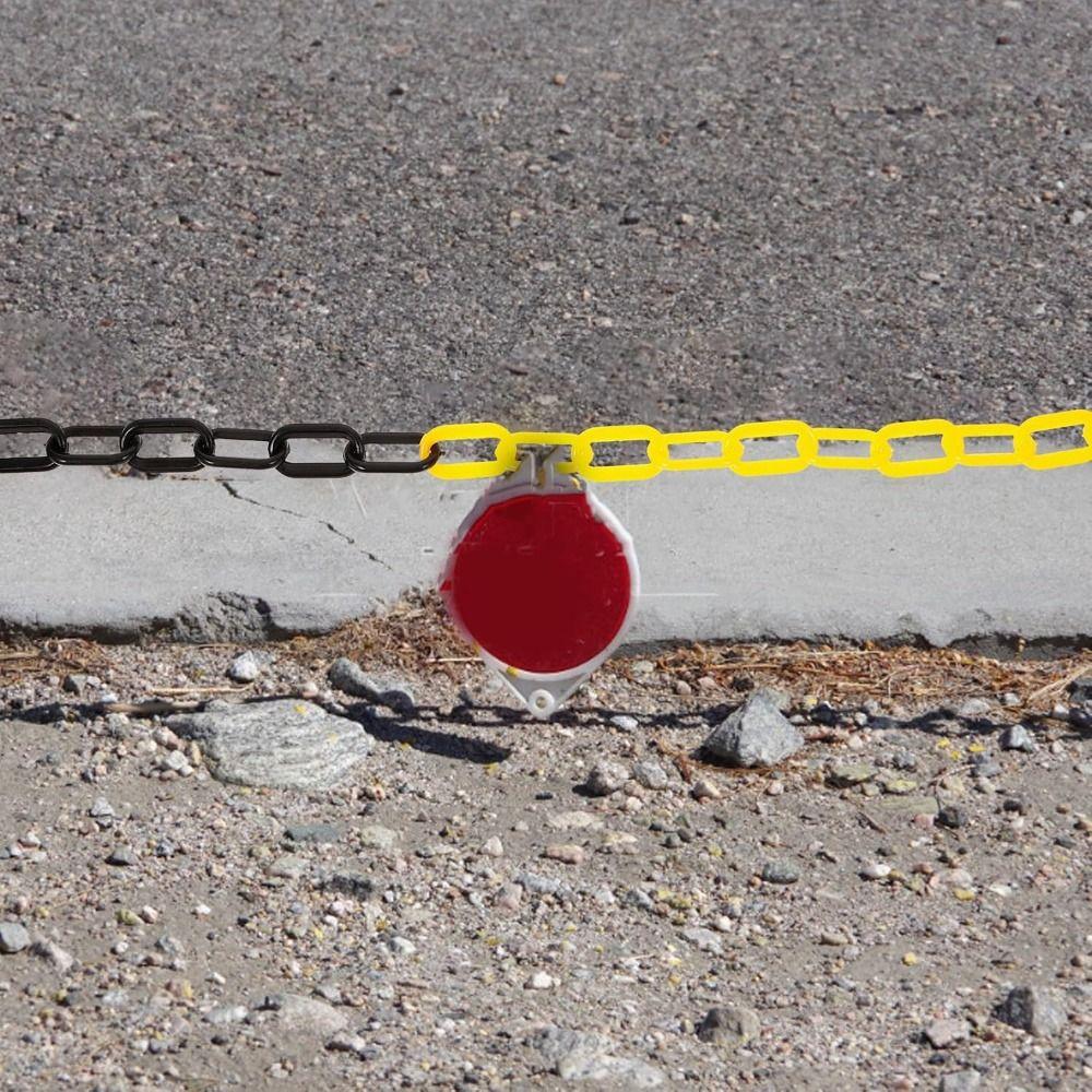 5m Traffic Chain Barrier Link 6mm/8mm/10mm Crowd Control Barrier Warning Safe