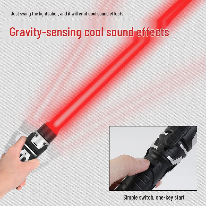 Duelo de Sabres de Luz: Brinquedo Sabre de Luz Sci-Fi para Crianças