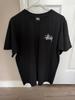 Stussy Erkek Kısa Kollu Tişört - Siyah - Beden XL Unisex Tişört