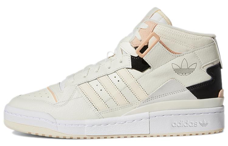 Adidas Forum Exhibit Mid  Off White Halo Blush  H01922 36